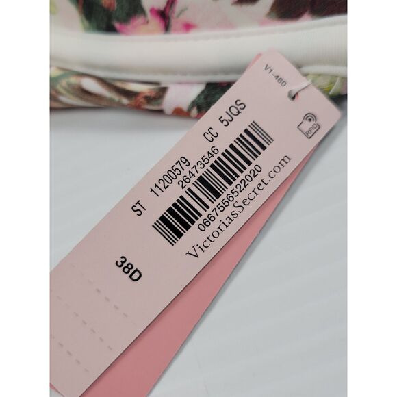 NWT Victoria's Secret Bali Bombshell Add 2 Cups Push Up Swim‎ Bikini Top 38D - Picture 7 of 8